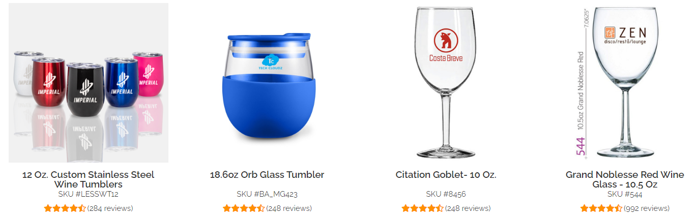 wine glass for drinks