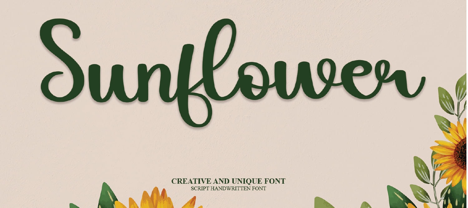 Sunflower Yellow is perfect for brands or designs that want to evoke the charm of Art Nouveau