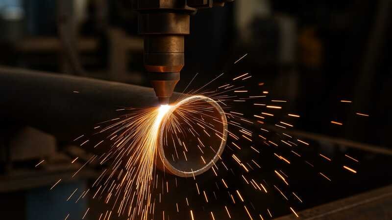 Laser cutting machines are often programmed to work automatically