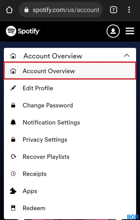 Account Overview