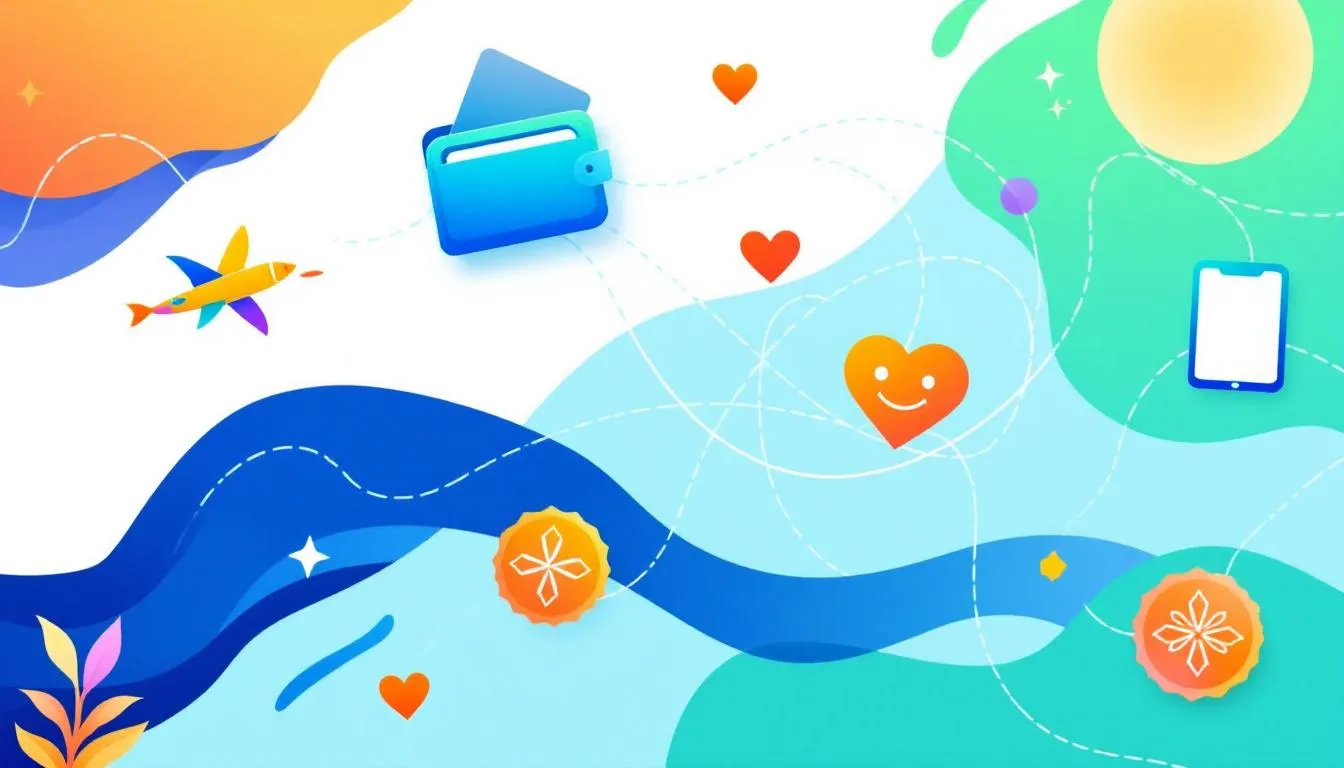 An illustration representing the rise of digital giving through online platforms and younger donors.