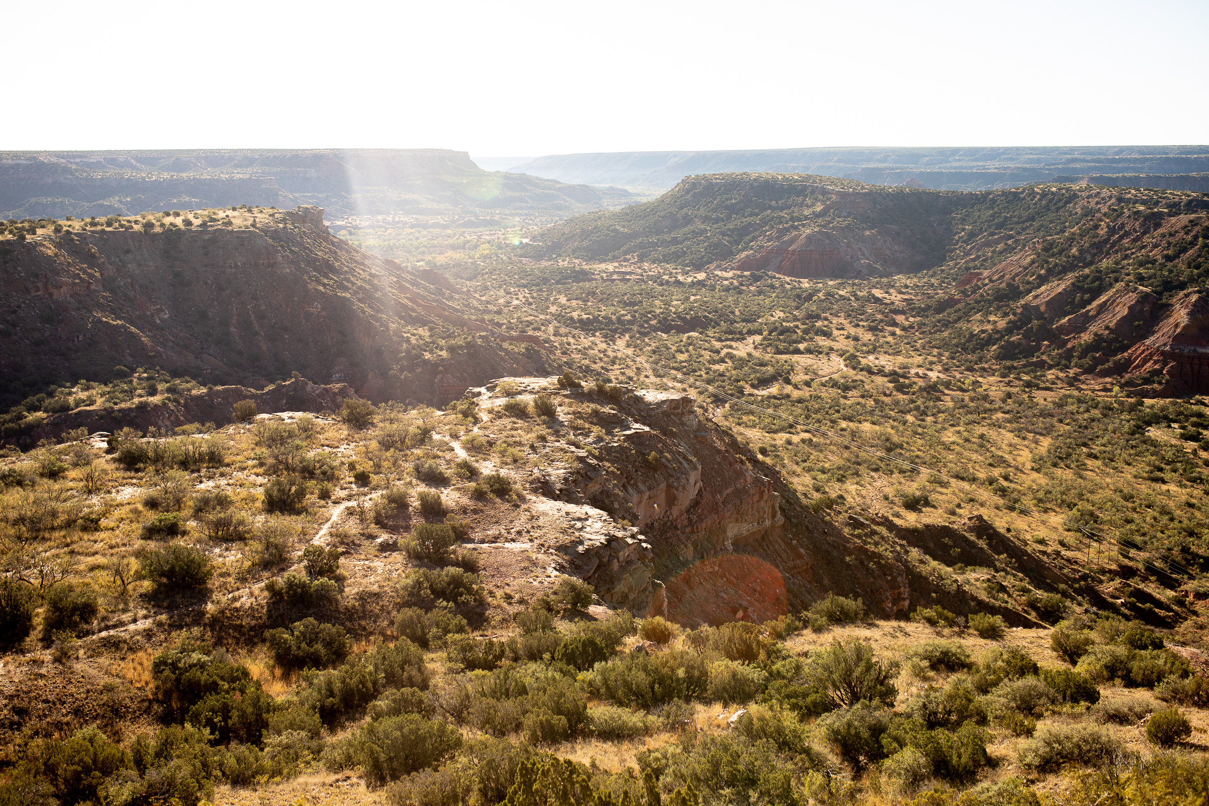 Palo Duro Canyon State Park in Canyon Texas