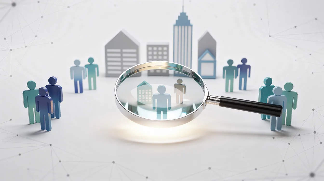 Illustration of account research and outbound planning