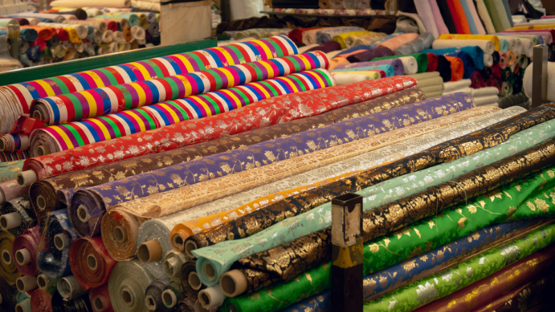 Washing jacquard fabrics
