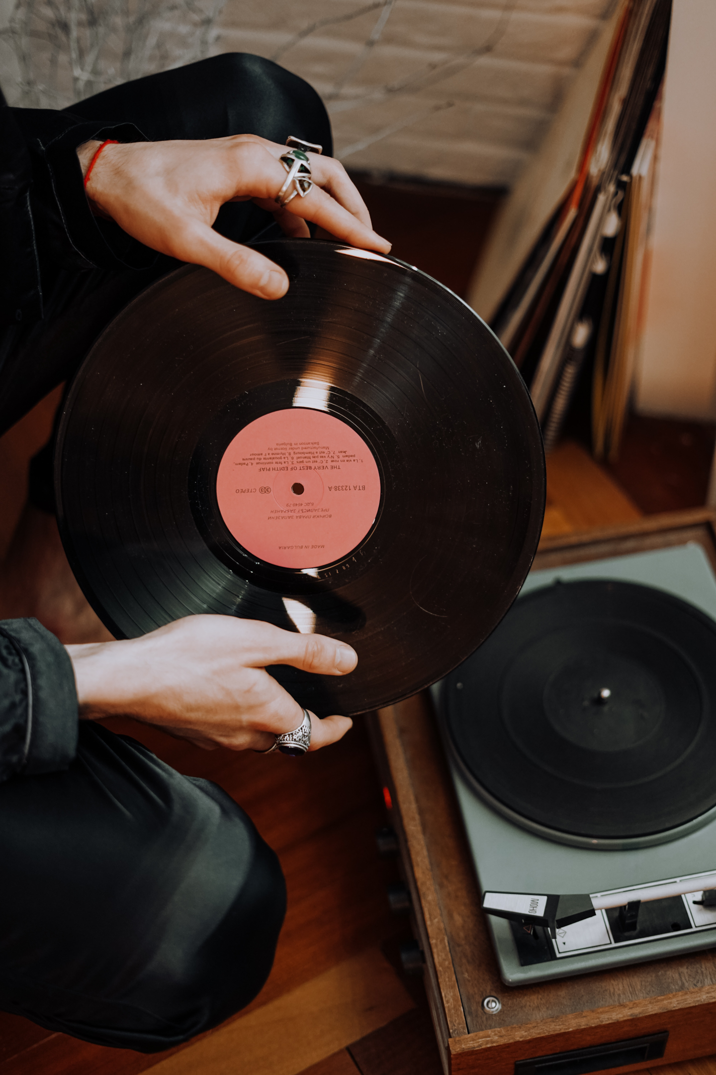 turntable platter, rubber mats, record mat