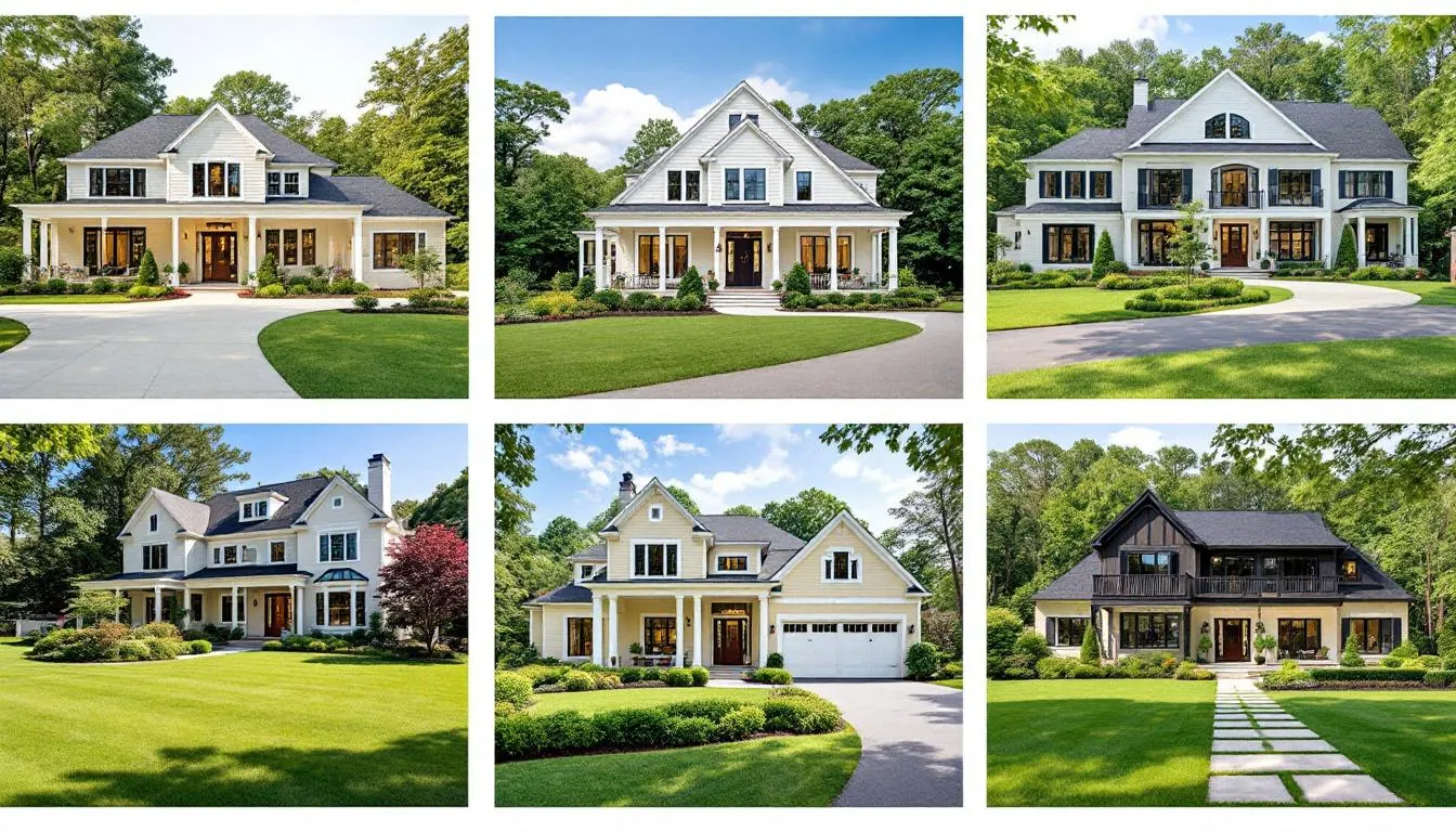 A view of Guilford, CT showcasing the local housing market.