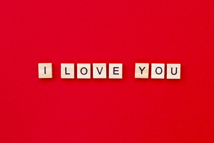 I love you in thai
