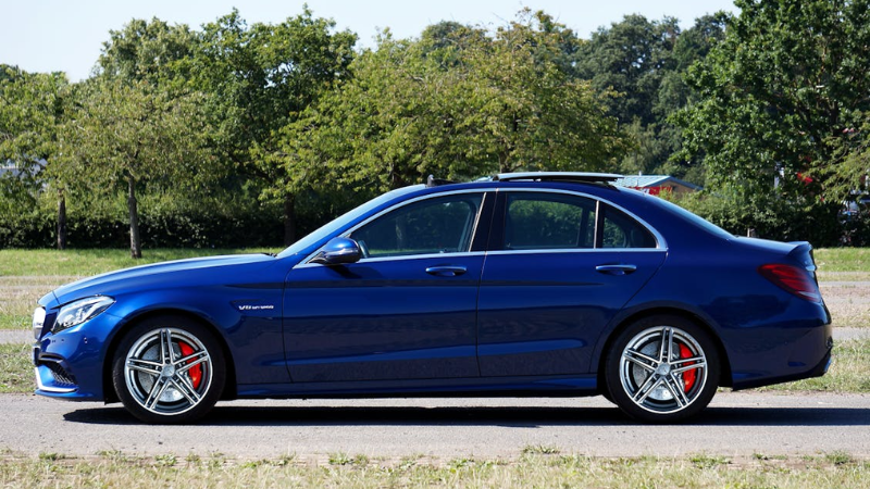 A car with PPF providing durability and protection against moisture and sun exposure