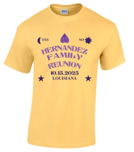 Family Reunion Ouija Board Inspired