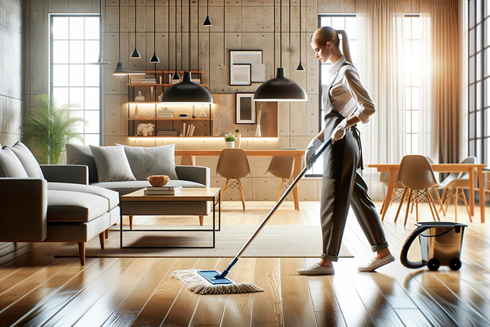 If you manage Airbnb remotely, hiring a cleaning compnay is a must.