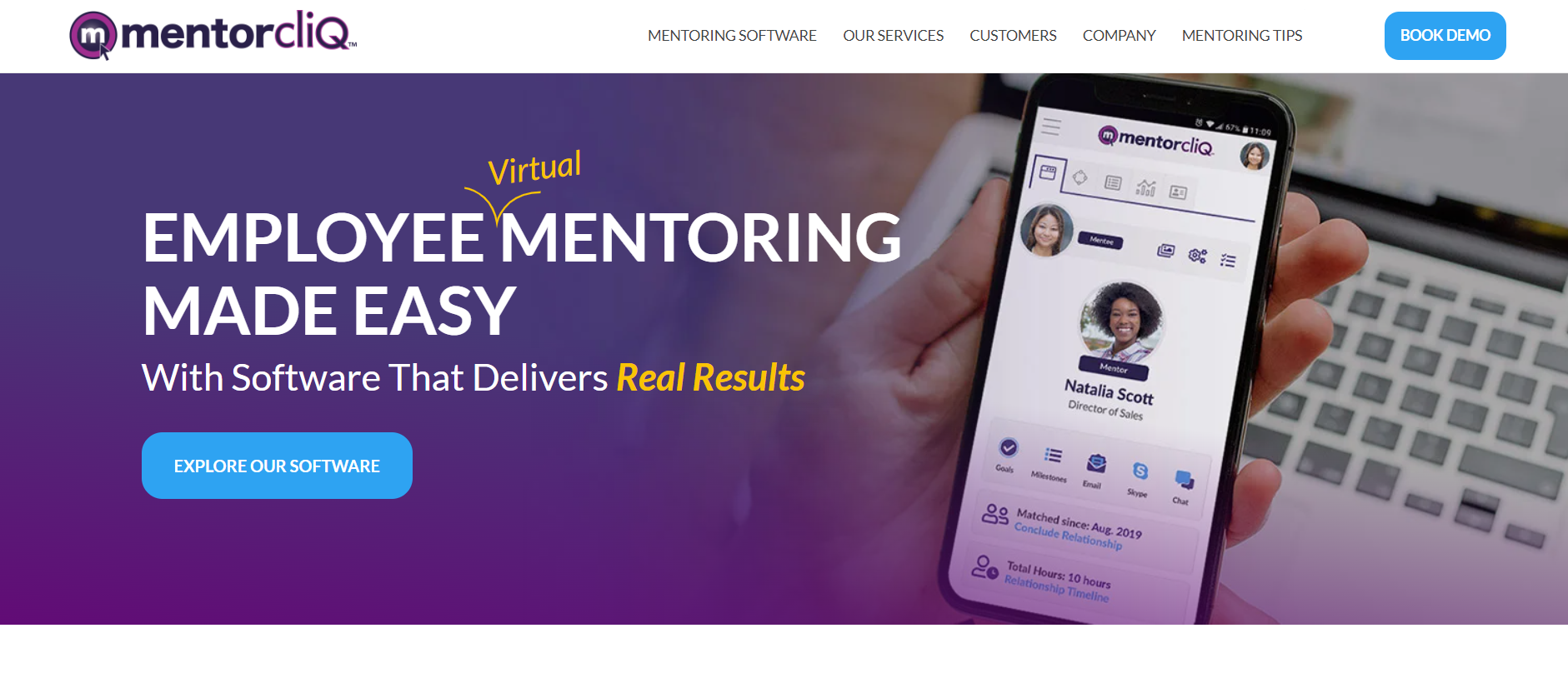 Top 11 Enterprise Mentoring Platforms for Global Companies 13 mentorcliq software platform