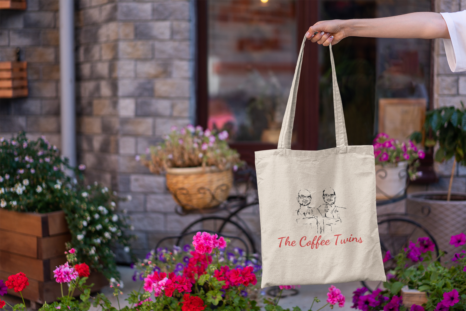 Branded Tote Bag (thecoffeetwins.com)