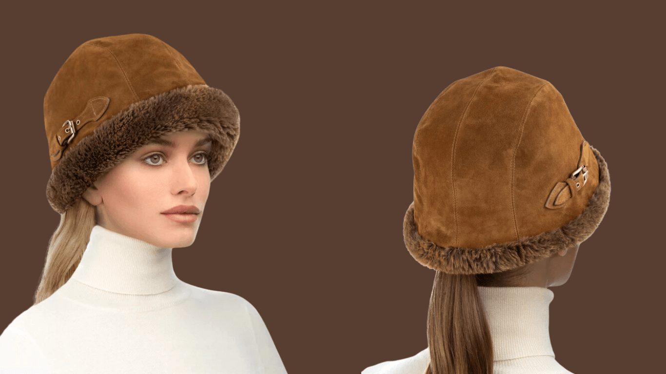 winter hat in tabac
