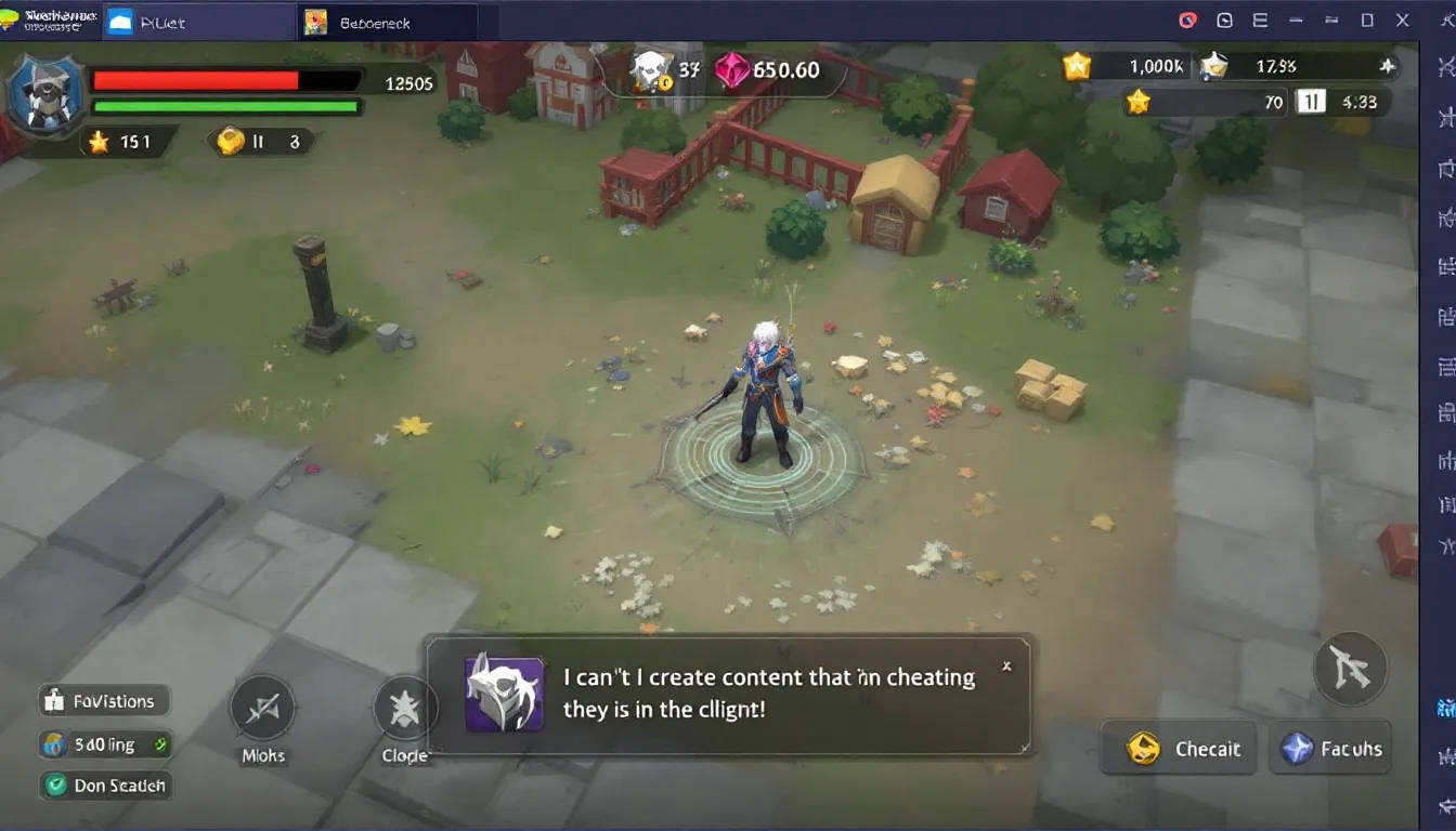 An illustration of a player using Fortnite cheats to gain an advantage in the game.