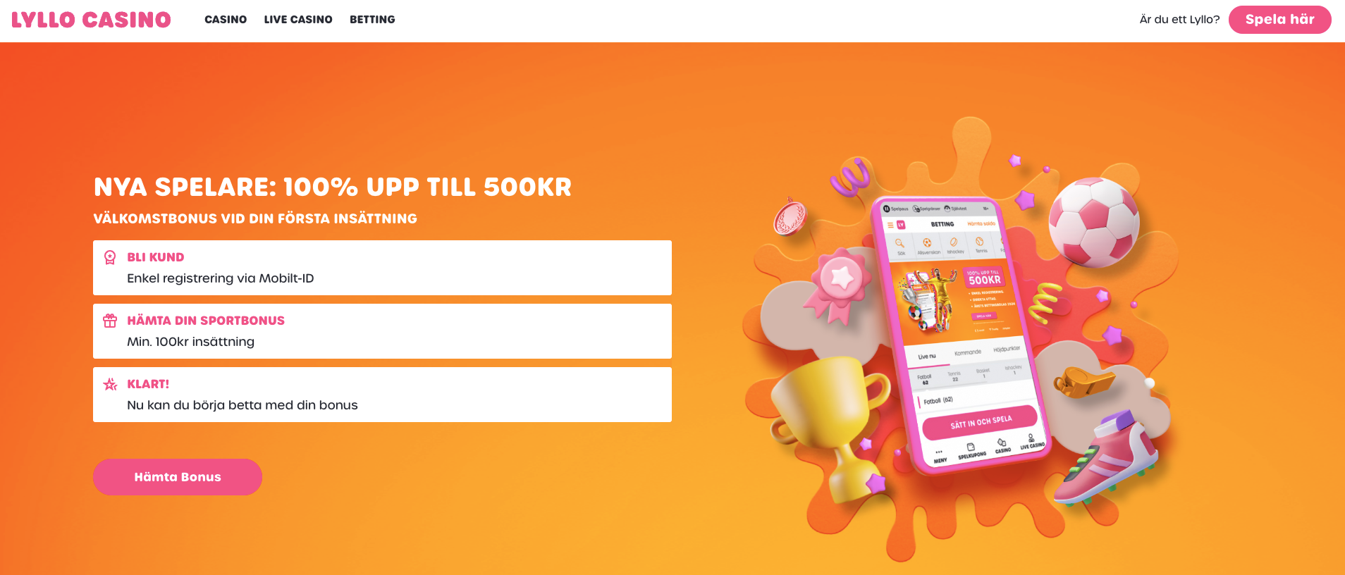 Lyllo Casino oddsbonus