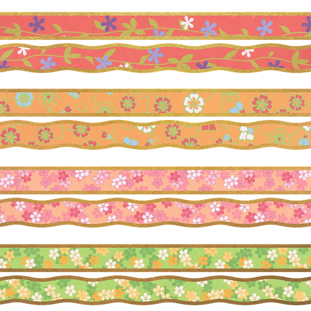 patterned washi tape, japanese paper