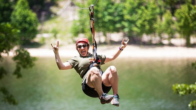 Zip line tour at Rugaru Adventures