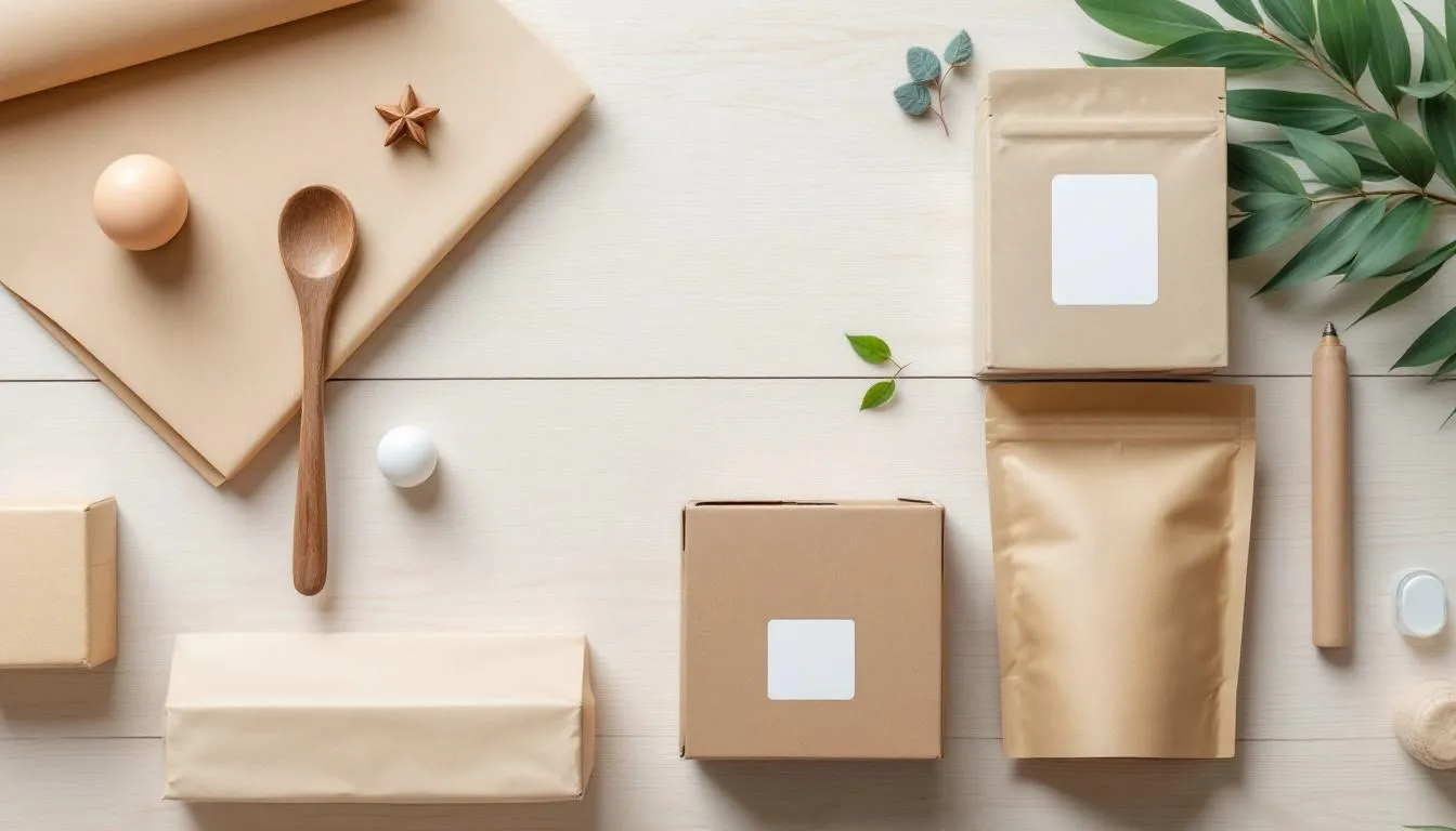 Eco-friendly packaging materials suitable for small business packaging.