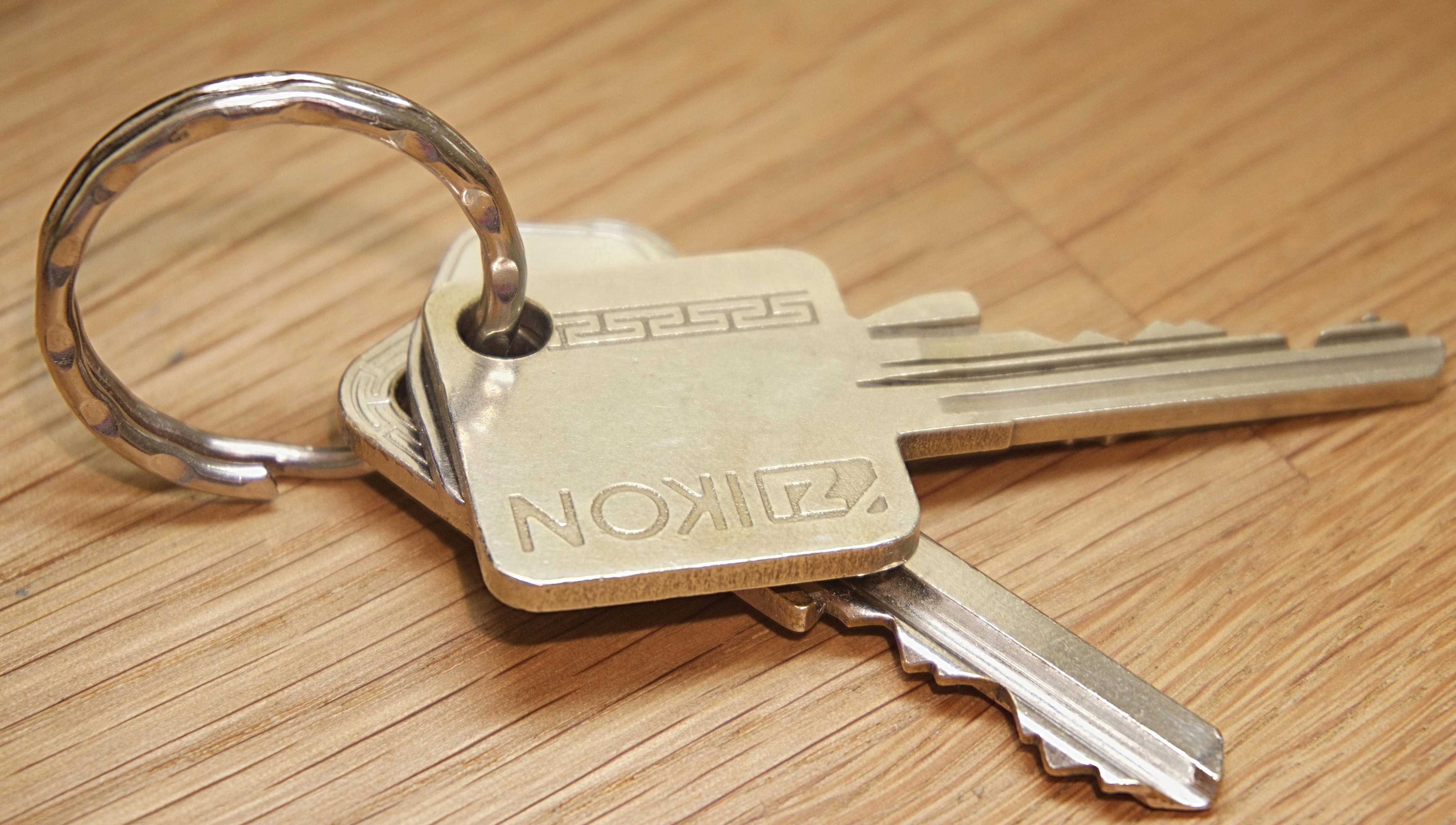 Keys to property going through probate. 