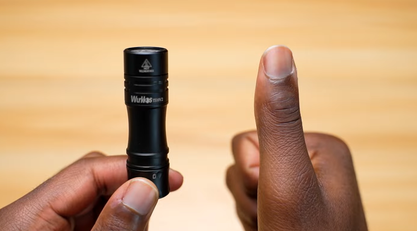 Wurkkos TS10 V2 EDC flashlight