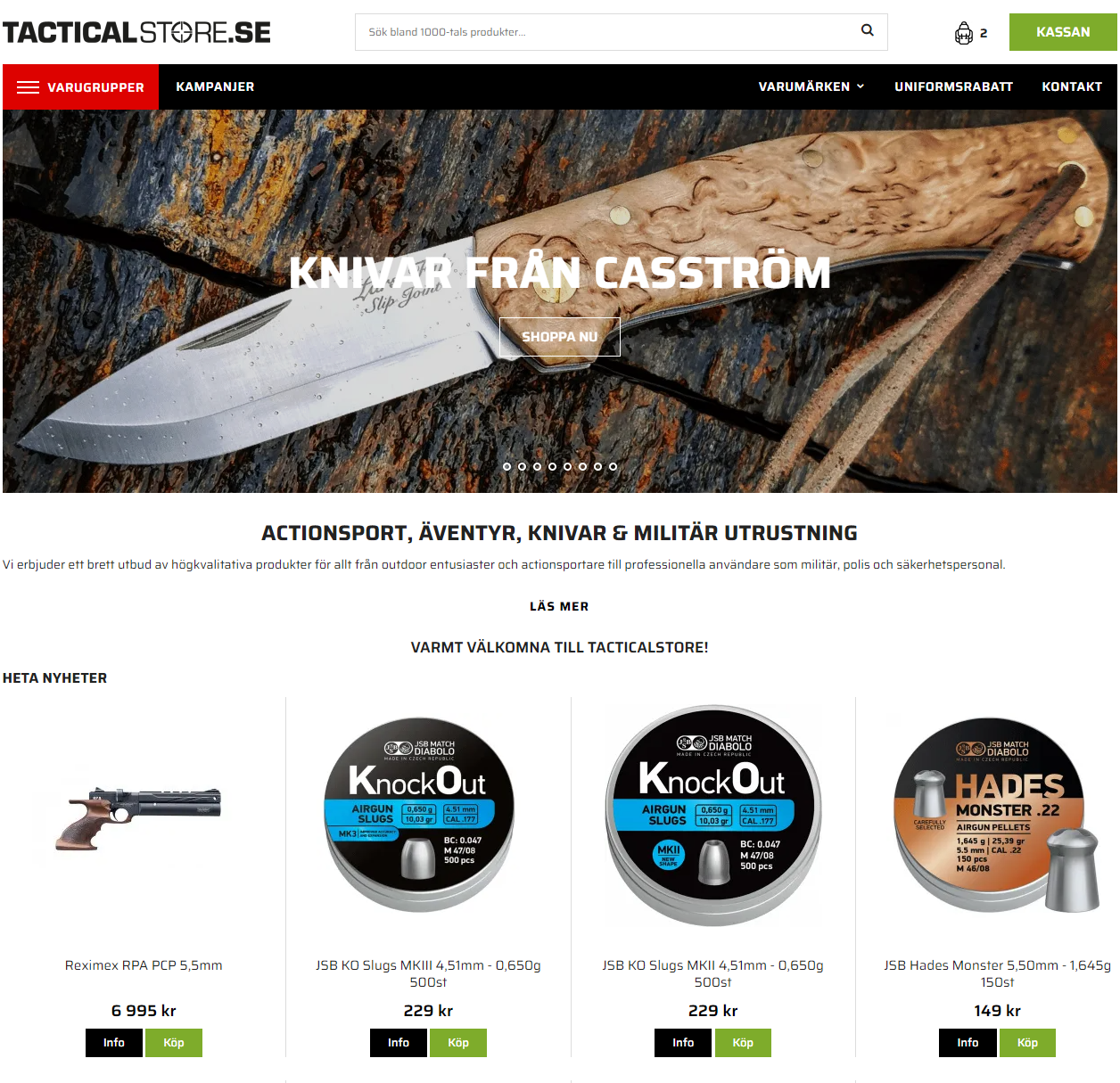 Tacticalstore Rabattkod