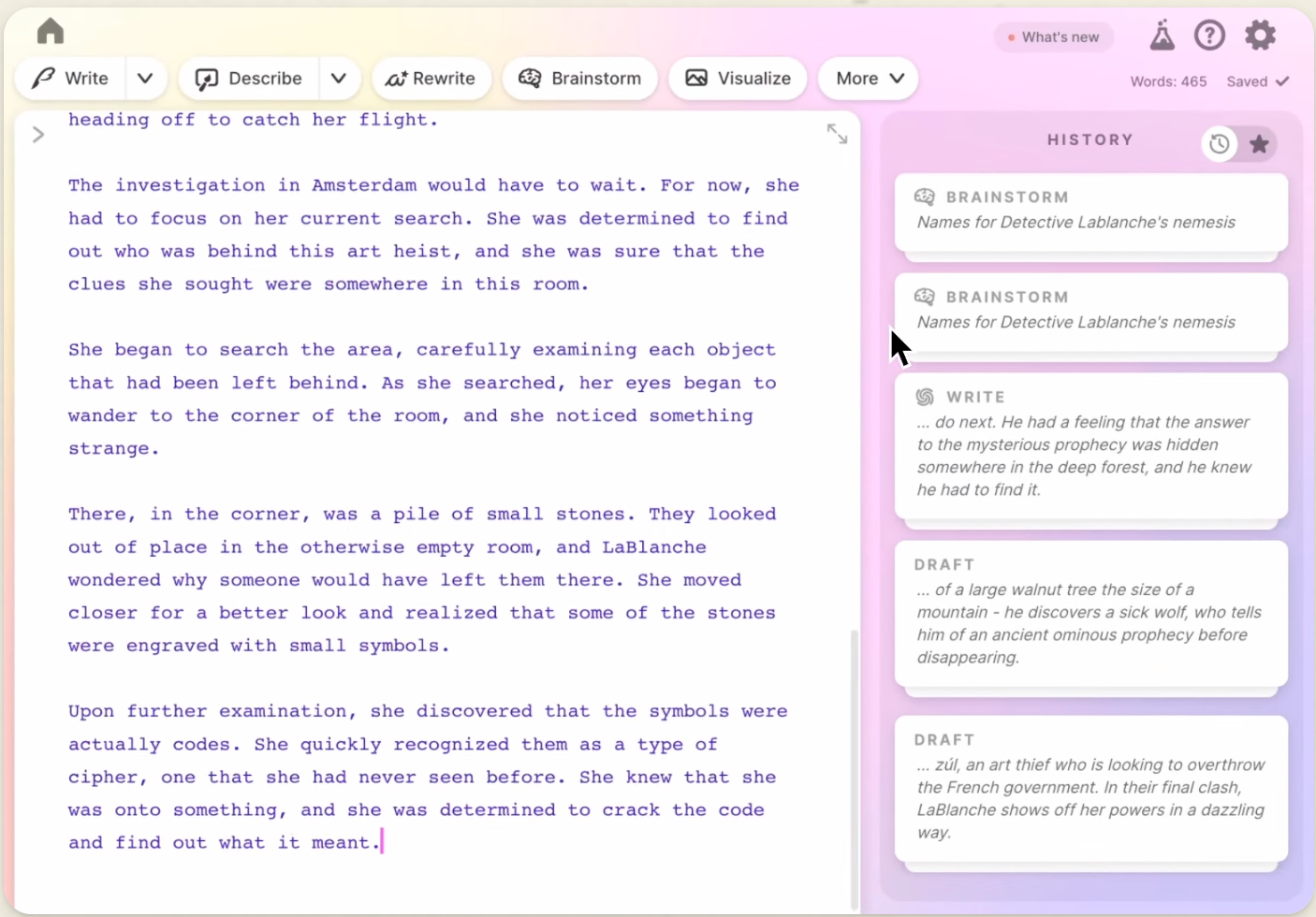 SudoWrite features