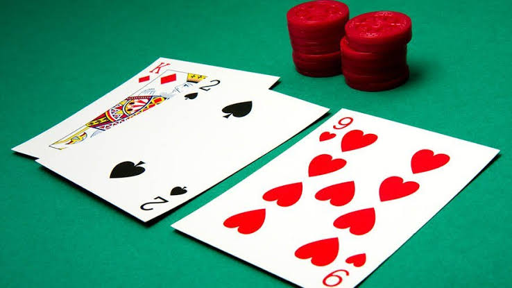 Double down in blackjack