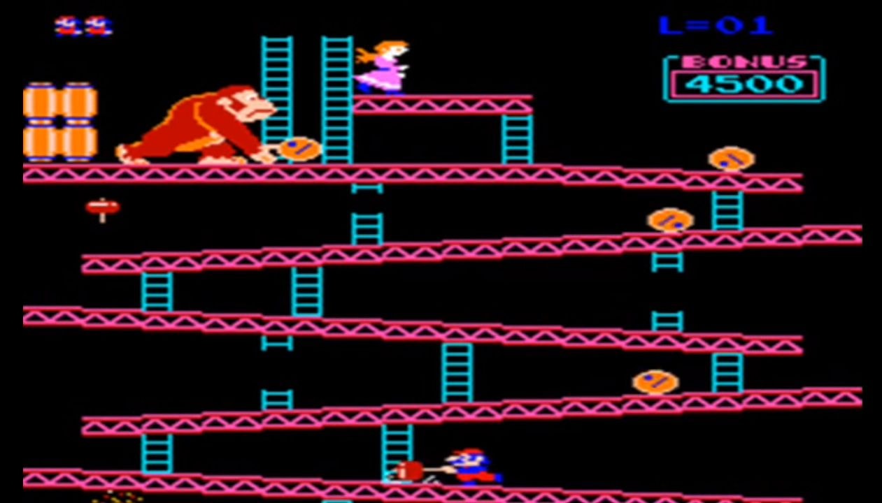 Donkey Kong Gameplay