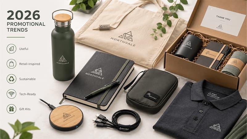 Rush order plan for custom promotional products.