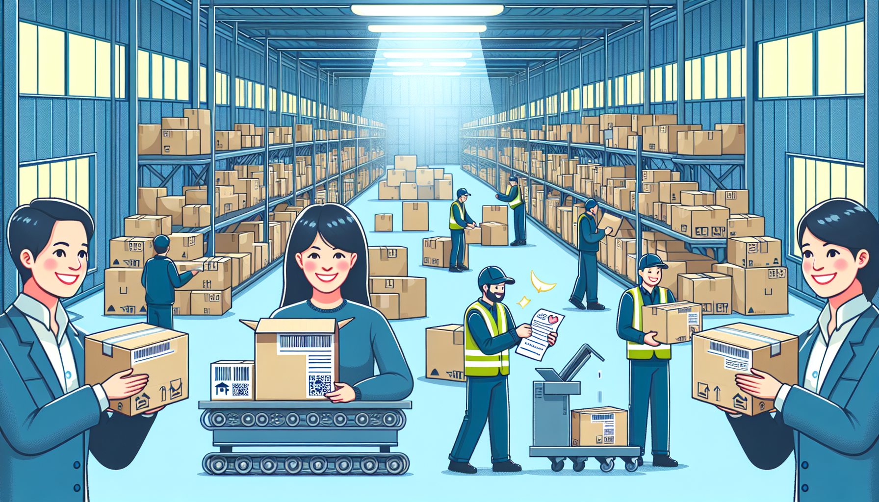 Smooth shipping and return process