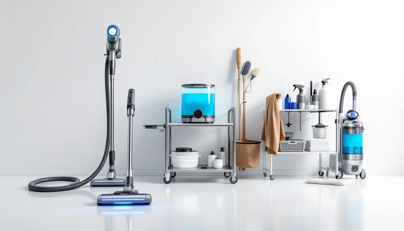 Advanced cleaning equipment used by Delight for effective sofa cleaning services.