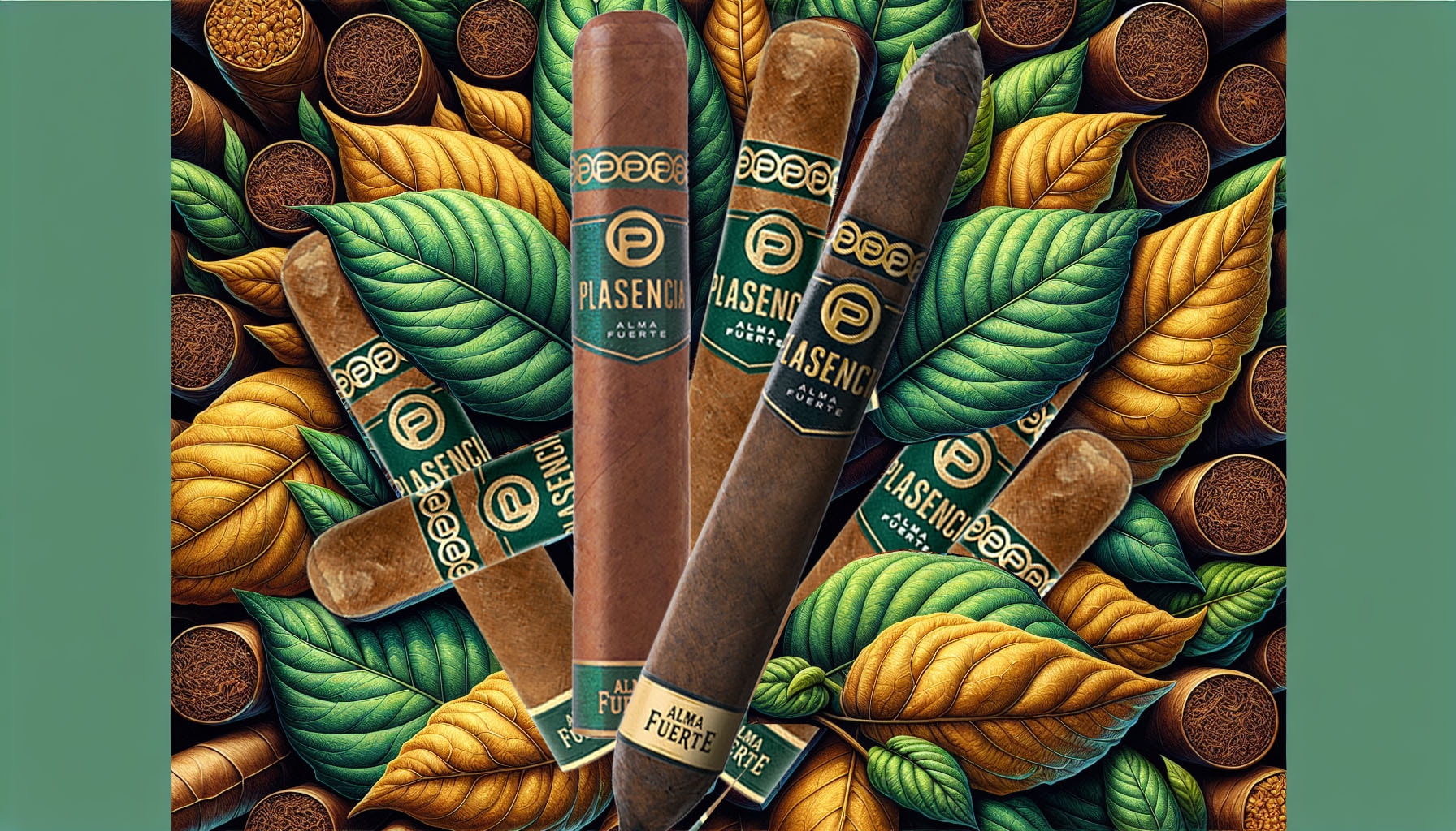 An artistic representation of the unique characteristics of Plasencia cigars.