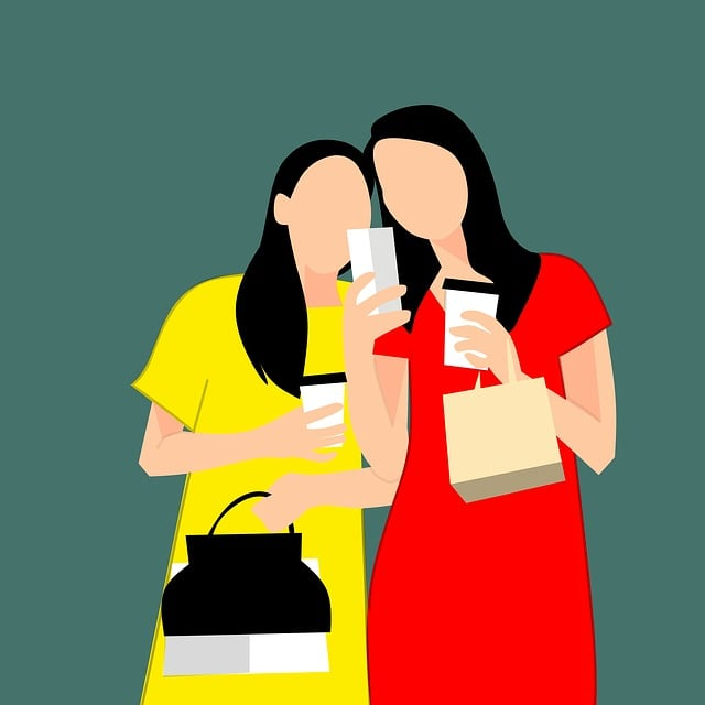 women, shopping, friendship