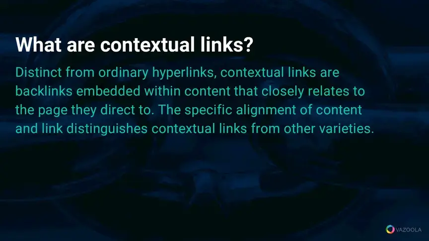 What are contextual links