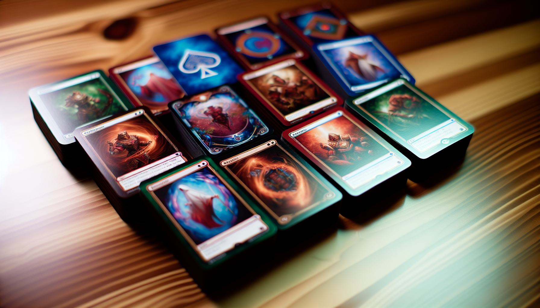 Photo of realistic custom magic cards with new features