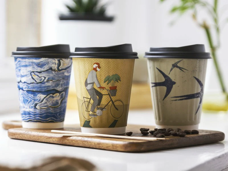 Environment friendly coffee cups