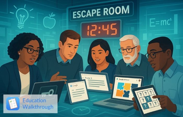 Digital Escape Rooms: Problem-Solving Under Virtual Pressure