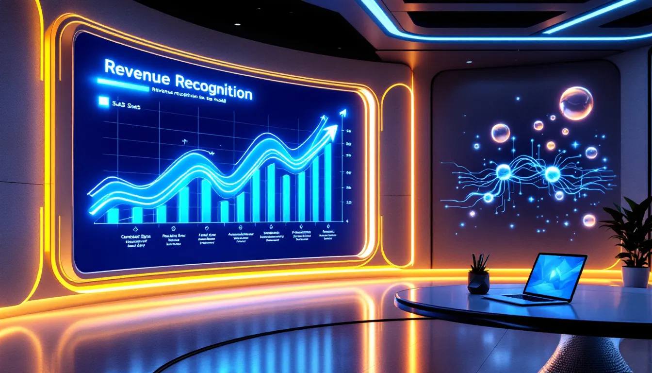 Revenue recognition process in SaaS businesses.