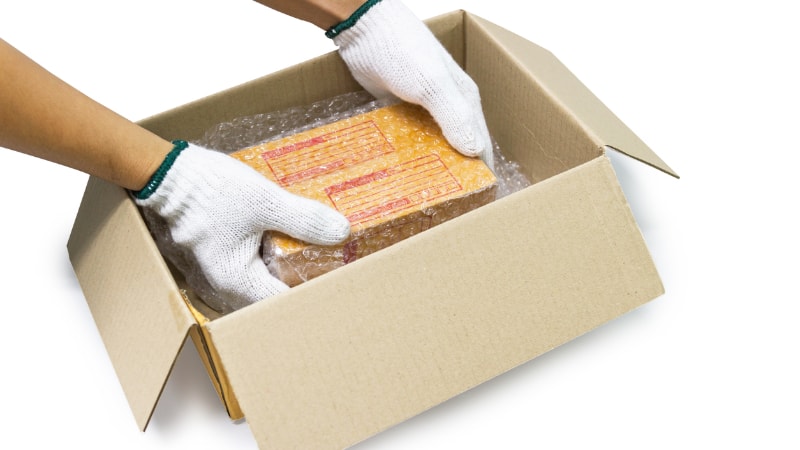 Shipping packaging materials 