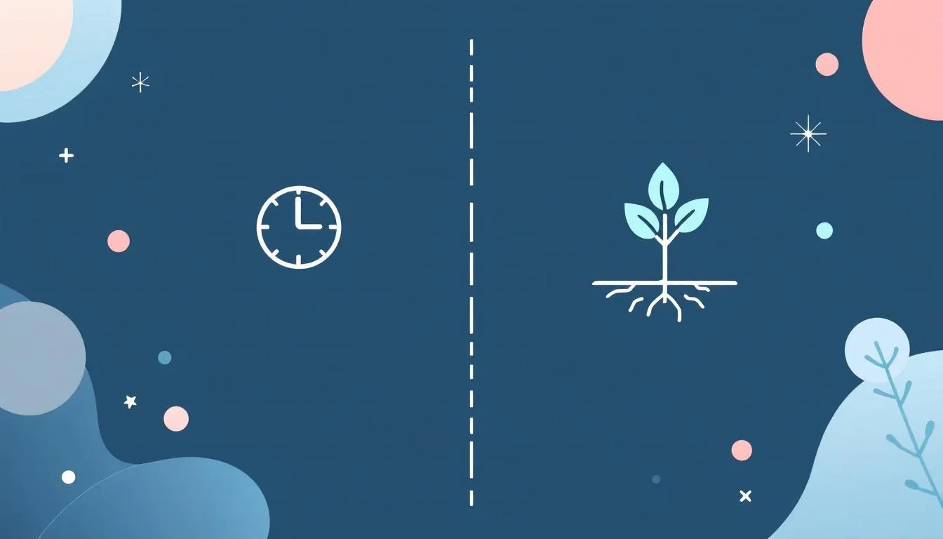 A comparative illustration of term life insurance vs. whole life insurance.