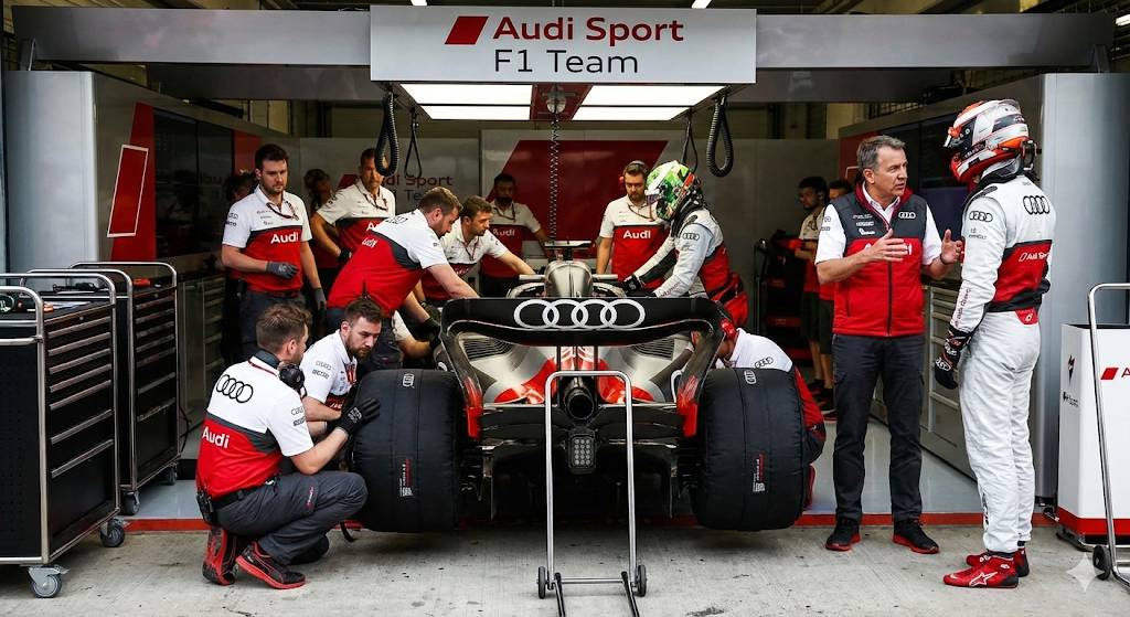 Audi team formel 1 2026