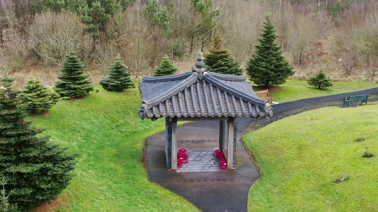 Scottish Korean War Memorial, pentland hills regional park
