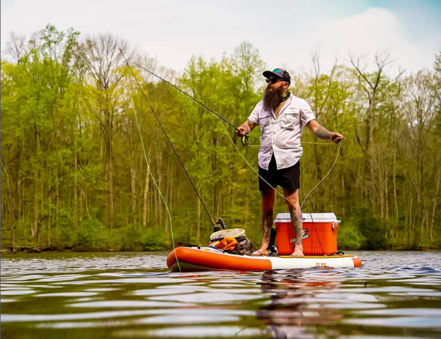 Fly fishing techniques to bring sup fishing.
