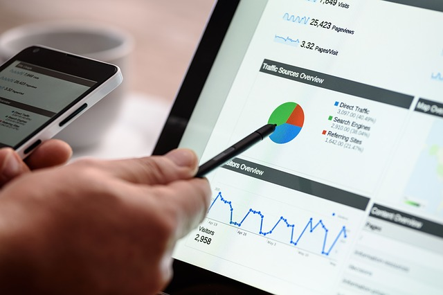 come indicizzare un sito wordpress, google search console, grafico
