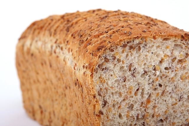baked, bread, brown