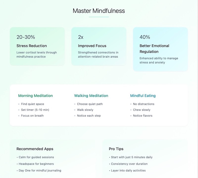healty habit mindfullness
