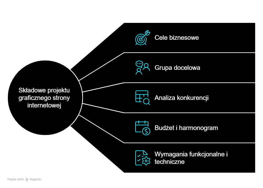 Jak przebiega proces projektowania graficznego strony internetowej?