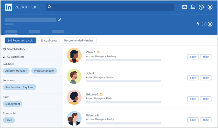 Specialist add-ons like LinkedIn Recruiter can help simplify talent acquisition