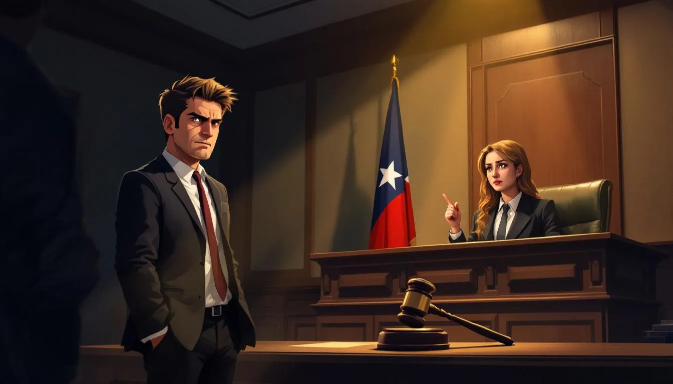 An illustration depicting the impact of adultery on spousal support in a Texas divorce case, highlighting emotional and financial considerations.