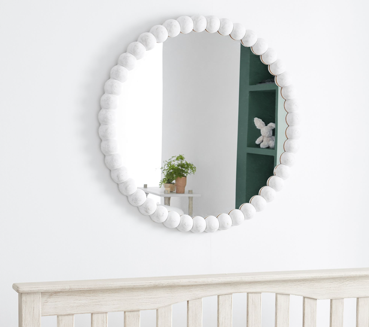 White Naturalist Mirror